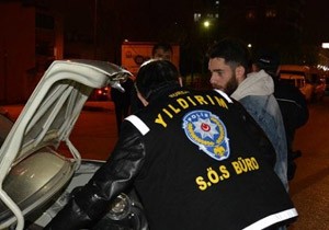 Bursa da 2 Bin Polis le Asayi Uygulamas