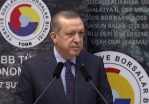 Cumhurbakan Erdoan dan nemli Aklamalar