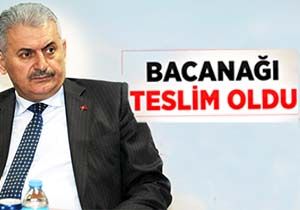 Binali Yldrm n Bacana Teslim Oldu
