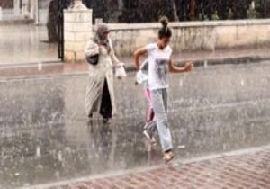 Antalya ya bayrama yamurla balad