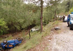 Antalya da Kaza: 4 Yaral