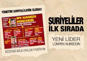 PKK da komuta Suriyeliler de 