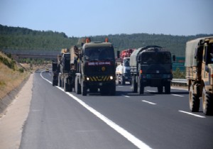 Kahramanmara tan Suriye Snrna Askeri Sevkiyat