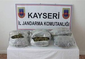 11 Kilo Esrar Ele Geirildi