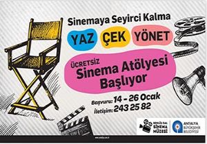 Behll Dal Sinema Mzesi nde Sinema Atlyesi Balyor 