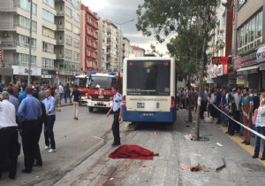 Belediye Otobs Duraa Dald l ve Yarallar Var