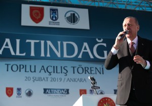 Erdoan :Gndemimizde Trkiyeyi hayalleri ve hedefleriyle buluturmak var