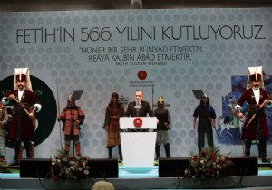 Erdoan :stanbul a hizmet sadece Trkiye ye deil dnyaya hizmet etmektir