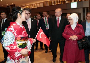 Cuhurbakan Erdoan Japonya da