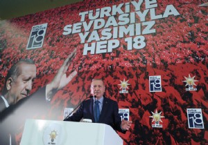 Erdoon : Artk sahada szn syleyen ve bunun gereklerini yaparak netice alabilen bir Trkiye var