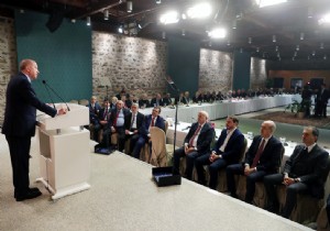 Erdoan :Karmzdaki senaryonun asl hedefi Suriye deil, Trkiyedir