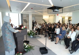 Emine Erdoan, New Yorkta TKAD   Konferansna Katld