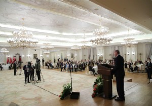 Erdoan yksek yarg organlarnn temsilcileriyle  iftar Yapt