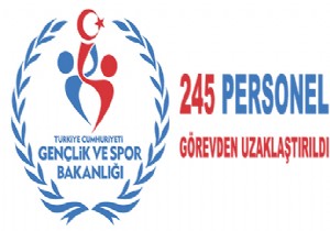 Bakanlk Bnyesindeki 245 Personel Grevden Uzaklatrld