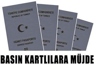 Sar Basn Kart Sahiplerine Gri Pasaport
