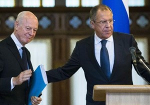 Lavrov ve Mistura Telefonda Grt