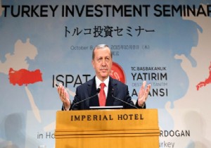 Erdoan, Japon  Adamlarna Hitap Etti