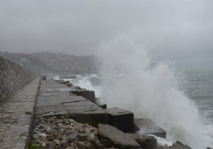 Meteoroloji den Orta Karadeniz de Kuvvetli Ya Uyars