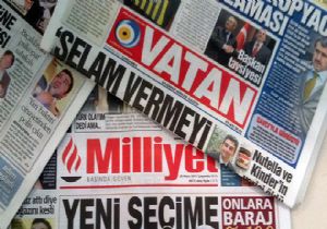Vatan ve Milliyet gazetelerinin satyla ilgili ok gelime