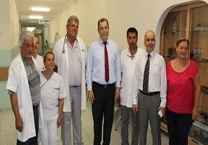 Salk Bakan Glle, Bayram Ziyaretlerini Srdryor
