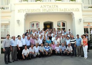 Akaydn, Muratpaa ve Kepez Muhtarlaryla Bulutu