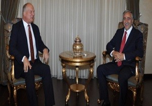 Cumhurbakan Aknc, Avusturya ve Almanya Bykelilerini Kabul Etti