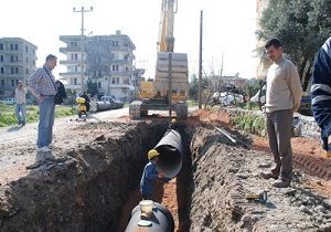 Alanya da me Suyu Borular Yenileniyor   