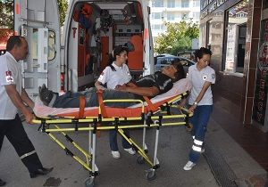 Alanya da Trafik Kazas
