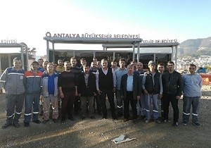 Alanya da Dura Olmayan Mahallere Modern Duraklarna Kavutu