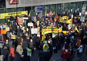 Almanya da Uu Protestosu
