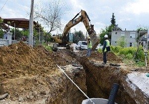 Bykehir Belediyesi nden Aksu ya Yatrm Seferberlii