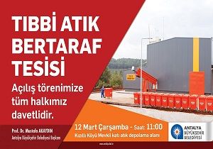 Bykehir Tbbi Atk Bertaraf Tesisi Alyor