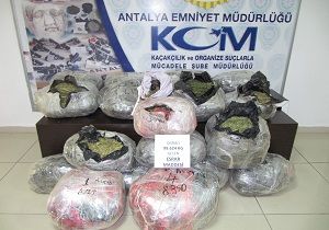 Antalya da Uyuturucu Operasyonu