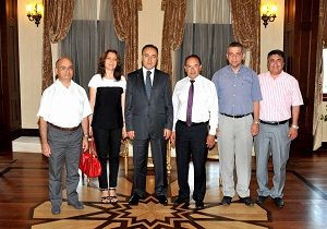 Antalya Tabip Odas Ynetcileri, Vali Altparmak  Ziyaret Etti