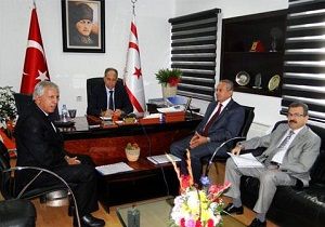 Milli Eitim, Genlik ve Spor Bakan Atasayan, YDAK Bakan Bak  Kabul Etti