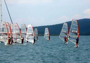 Ayvalk ta Trkiye Windsurf ampiyonas Balad