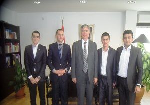 Bykeli Aka,Azerbaycan-Kbrs Dostluk Cemiyeti Heyetini Kabul Etti 