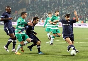 Bursaspor da ,  Puan Sevinci