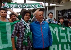 Bursaspor Kafilesi Antalyada