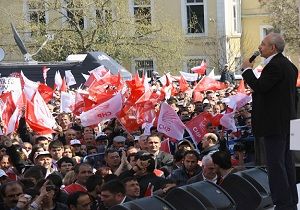 CHP lk Mitingine Samsun da Balad