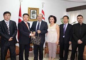 Maliye Bakan Tatar, inli Heyeti Kabul Etti