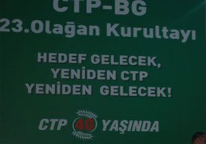 CTP-BGnin Yeni Parti Meclisi Belirlendi