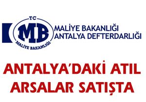 Hazine Antalyada Atl Arazilerini Satyor