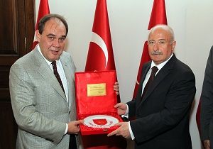 TFF Bakan Demirren, Ankara Valisi Yksel i Ziyaret Etti