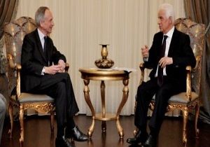 Cumhurbakan Erolu, ngiliz Komiseri Kiddi Kabul Etti
