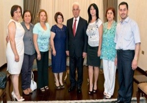 Cumhurbakan Erolu, Yldrm Kadnlar Birlii Heyeti le Grt
