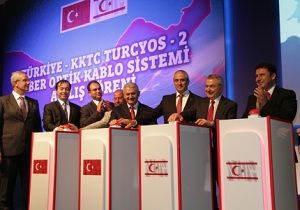 Trkiye ile KKTC Arasnda 2inci Fiber Optik Hizmete Girdi