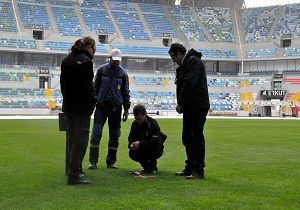 FFA Yetkilileri Kayseri Stadn nceledi