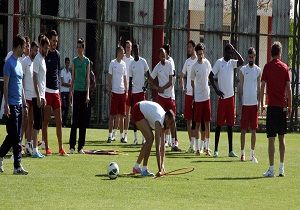 Gaziantepspor da Neeli Antrenman