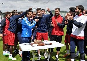 Gaziantepsporlu Ivan Kecojevice Doum Gn Kutlamas